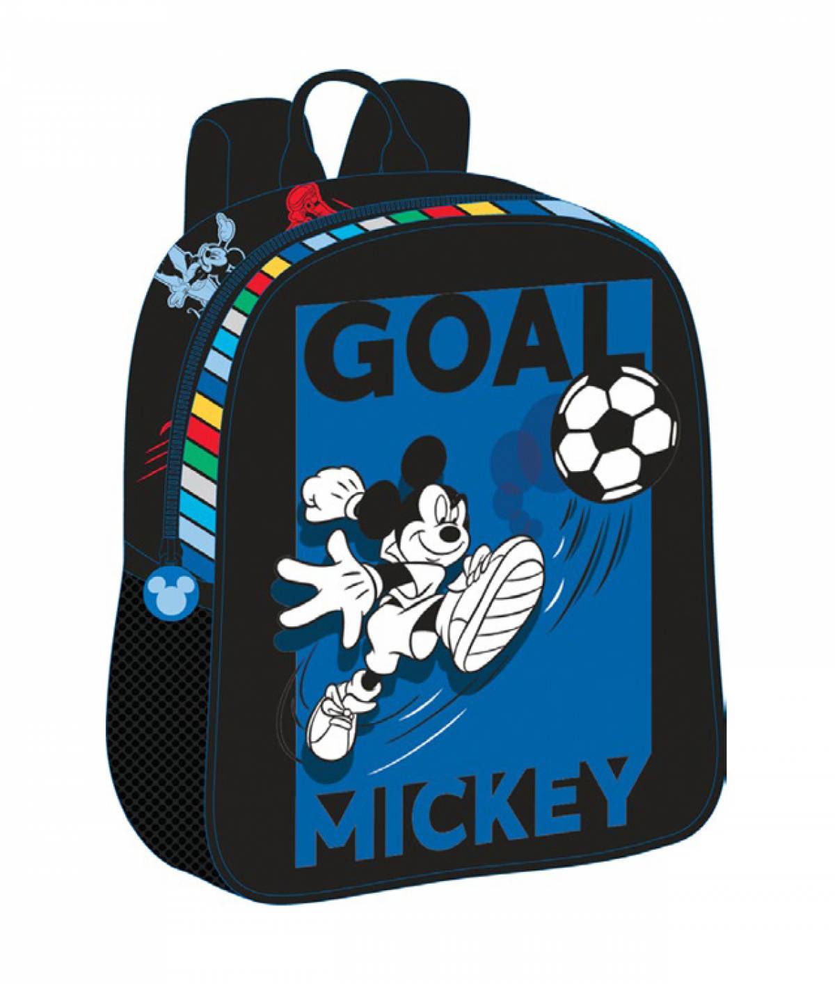 Ghiozdan MICKEY MOUSE PRESCOLARI negru GOAL
