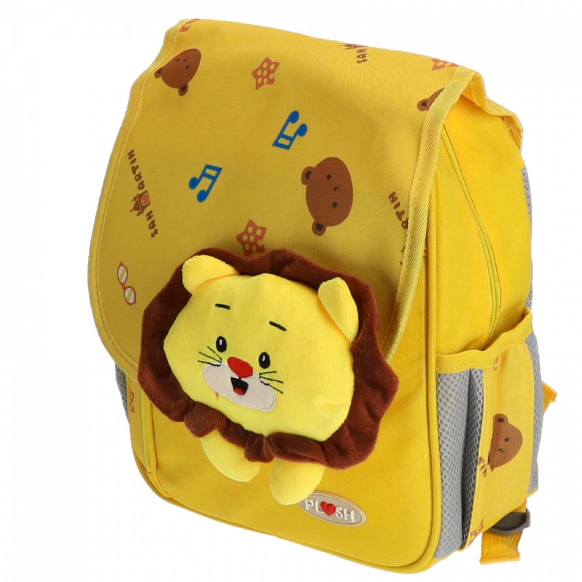 Ghiozdan Prescolar, LEU 2fermoare 2compartimente 30X25X10cm 0.39kg
