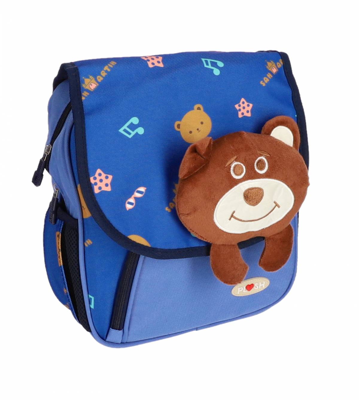 Ghiozdan Prescolar, URS 2fermoare 2compartimente 30X25X10cm 0.39kg