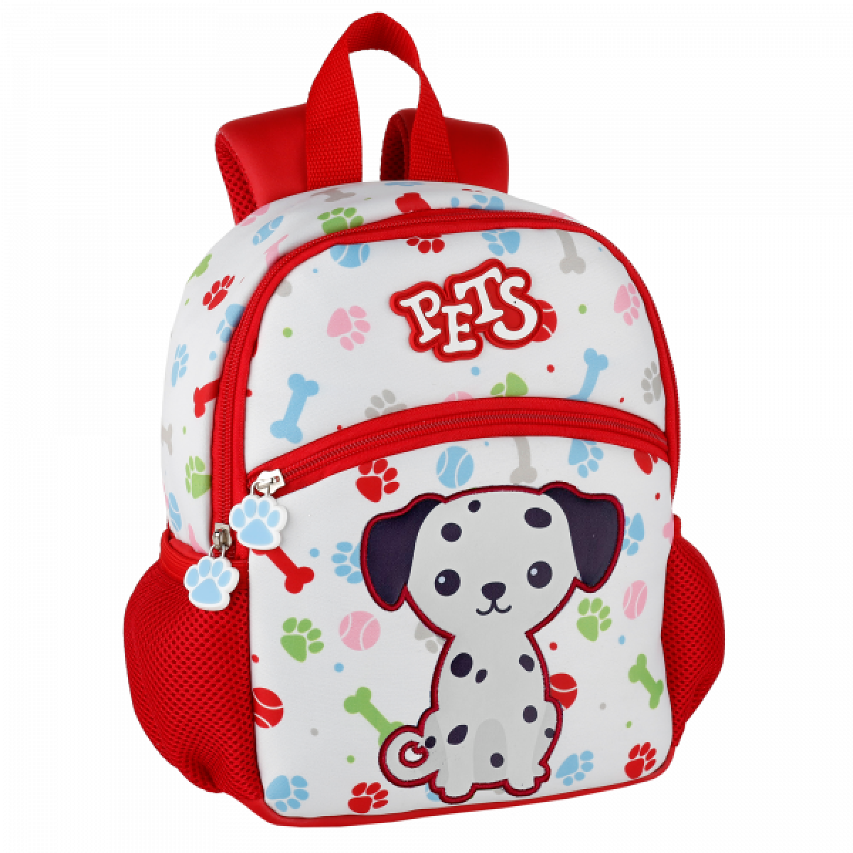 Ghiozdan Prescolari Pets Rosu Dalmatian  26x21x9cm