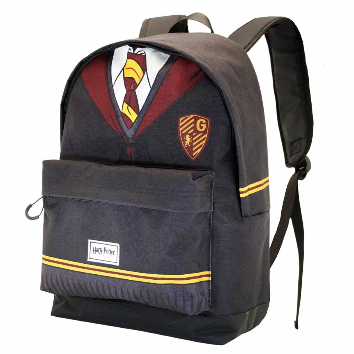 Ghiozdan Scolar, Harry Potter Uniform, 1 Compartiment, Negru, 32cm x 44cm x 17cm