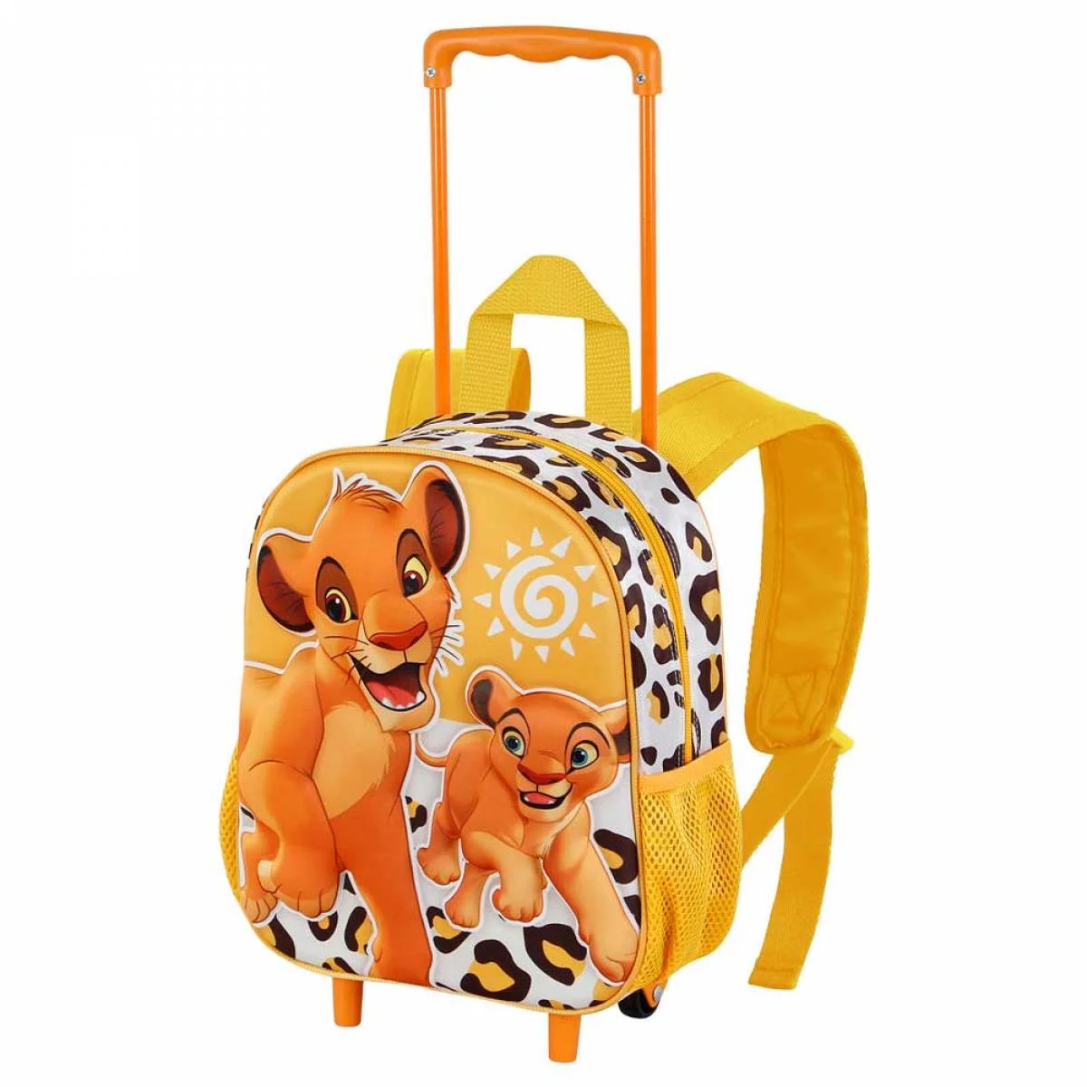 Ghiozdan Troller Prescolari, Lion King Africa 3D, 1 Compartiment, Multicolor, 26cm x 34cm x 13cm