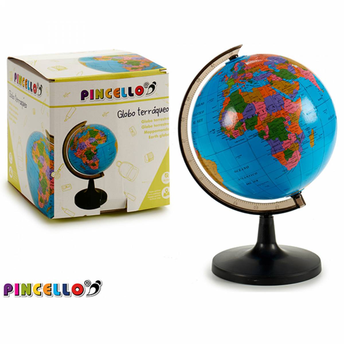 Glob PINCELLO picior negru 20x19x28cm