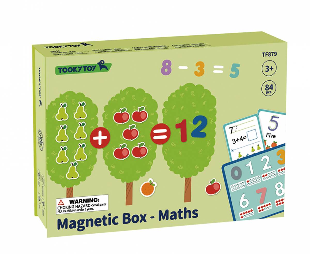Joc Educativ Magnetic Matematica pentru Copii, Magnetic Box cu Numere si Operatii