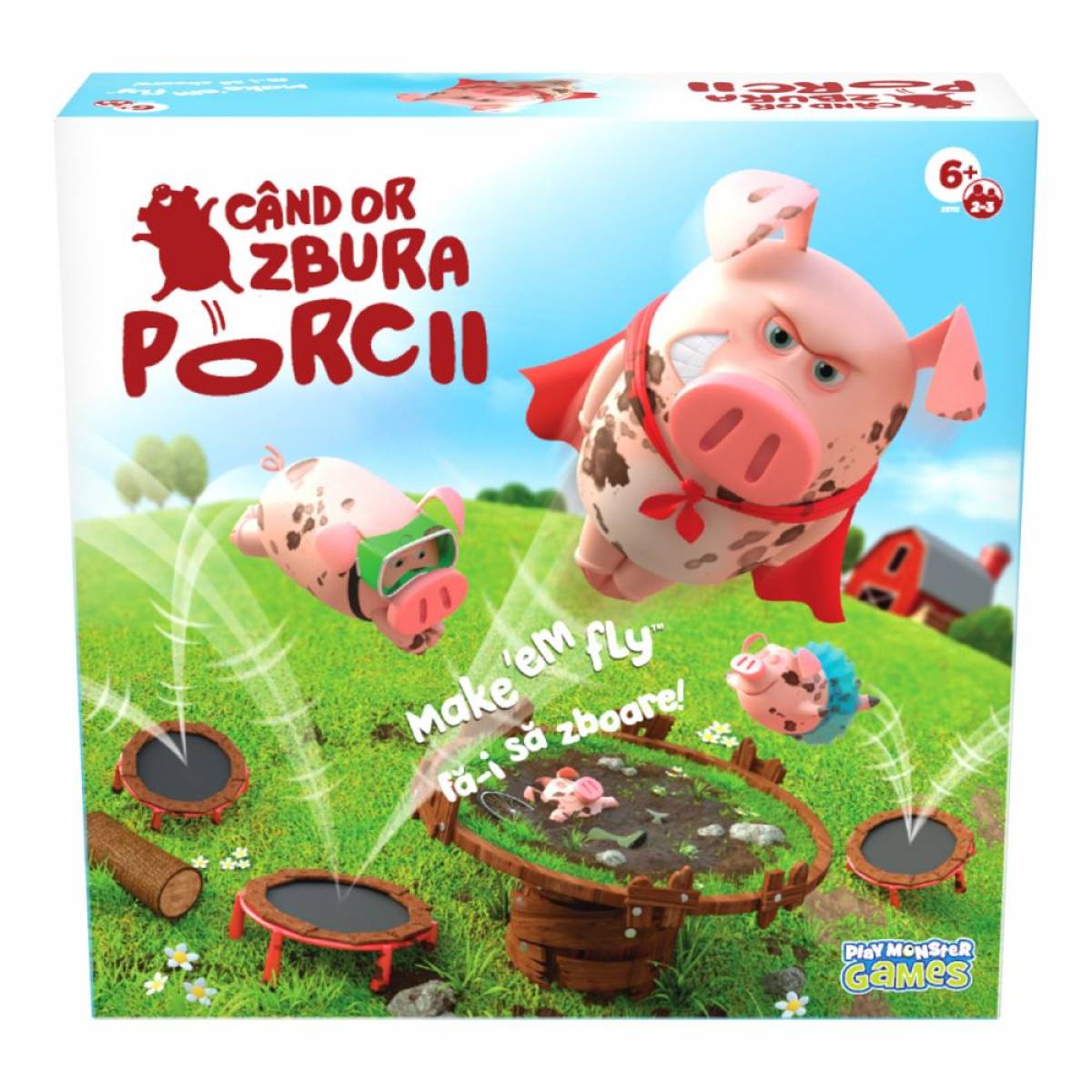 Jucarie GOLIATH - JOC INTERACTIV CAND OR ZBURA PORCUSORII!