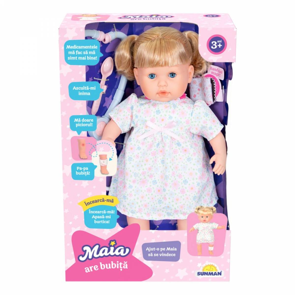 Jucarie MAIA - PAPUSA MAIA ARE BUBITA