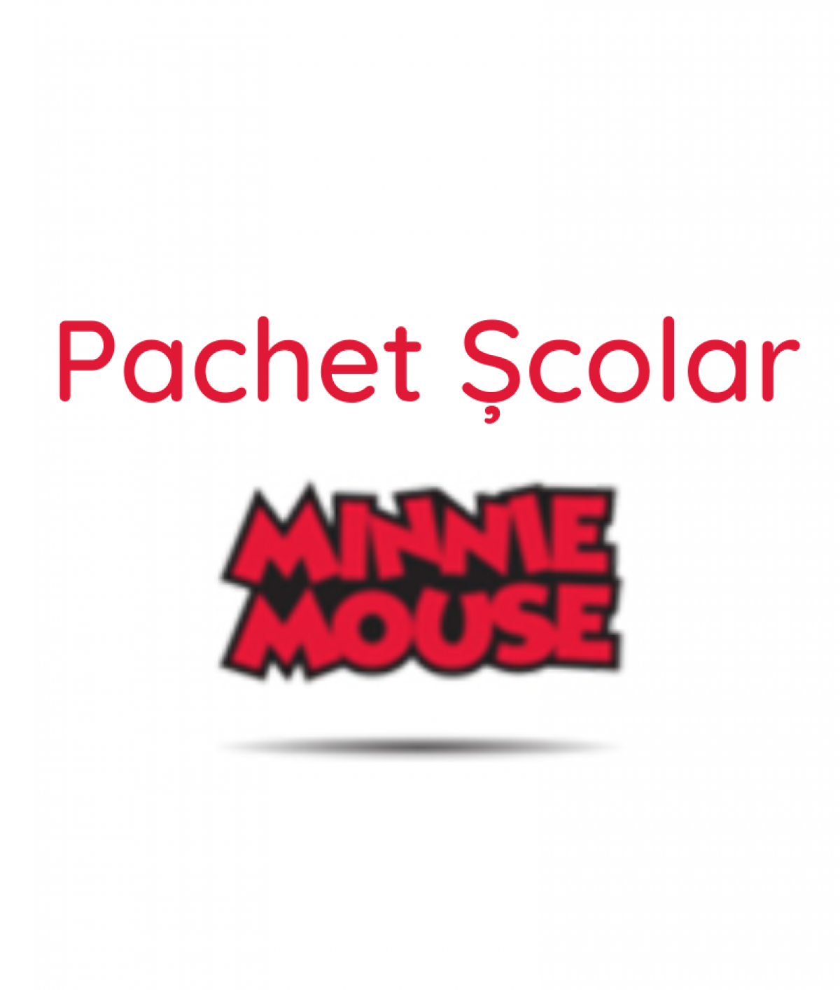 Pachet Scolar Minnie Mouse