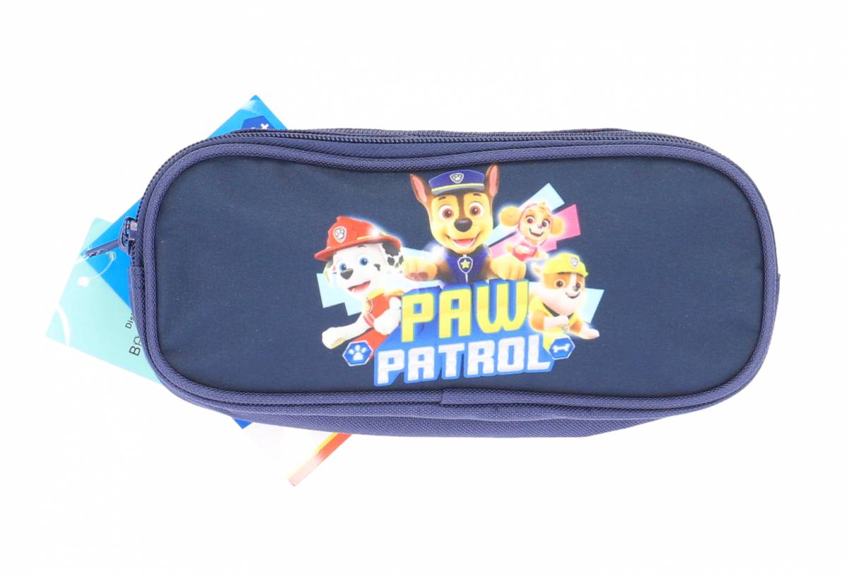 Penar Etui PAW PATROL ALBASTRU 2fermoare