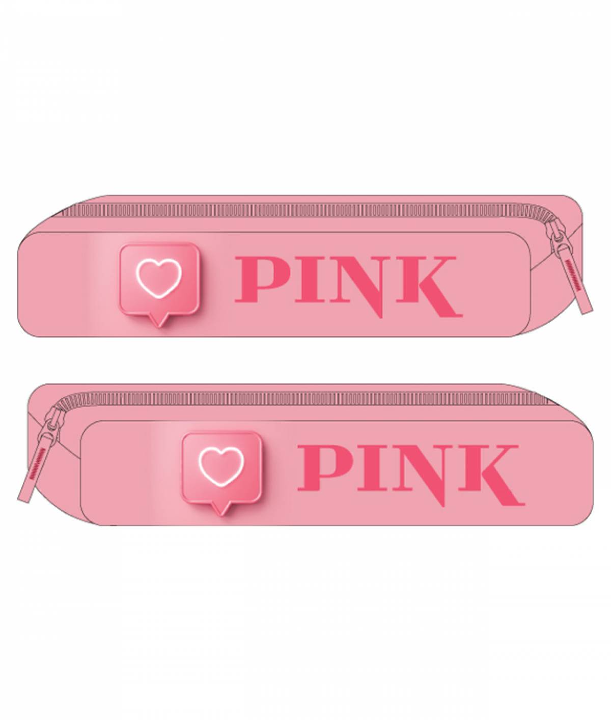 Penar SF Etui Slim 1Fermoar Pink