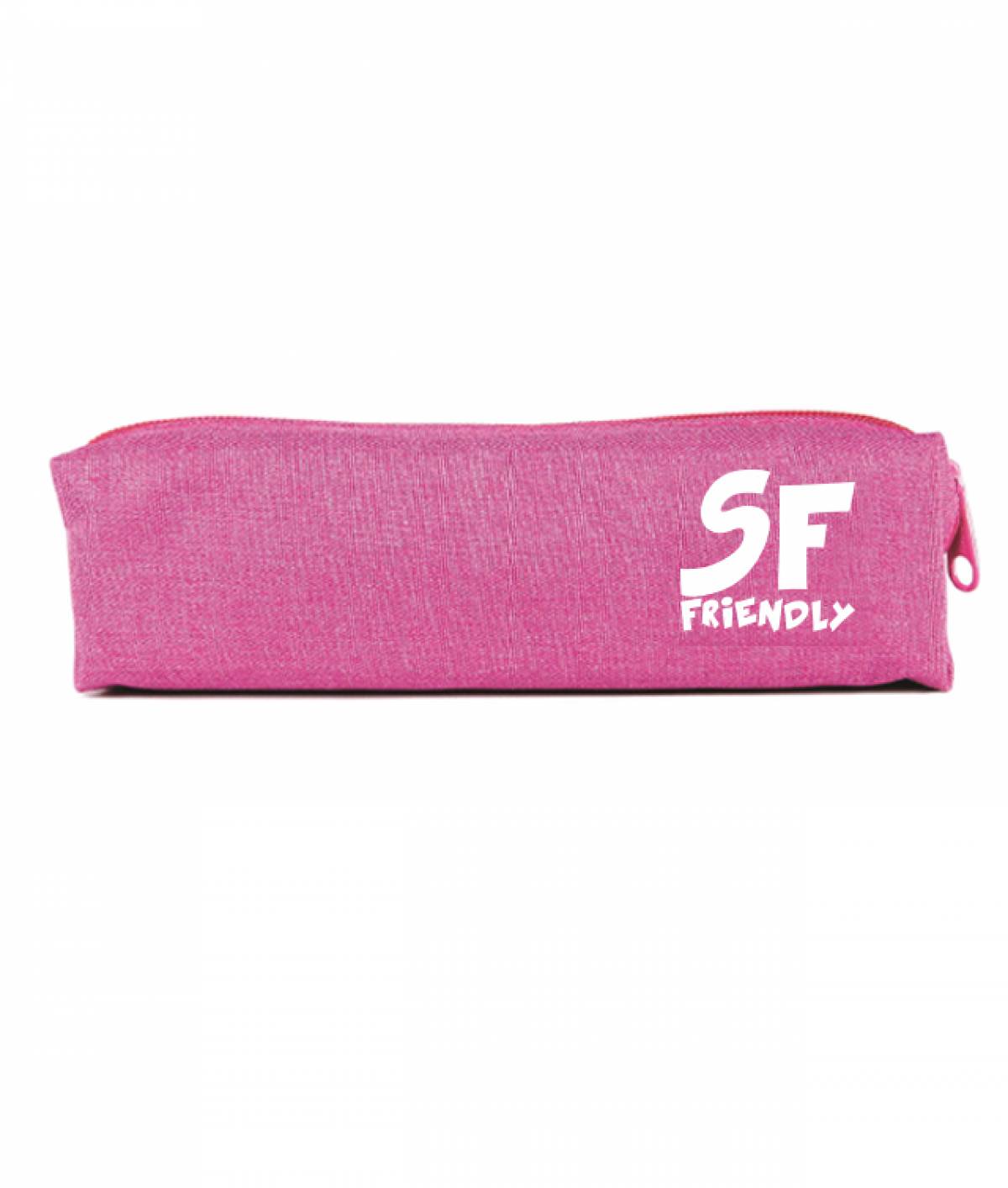 Penar SF Etui Slim Canvas 1Fermoar Roz