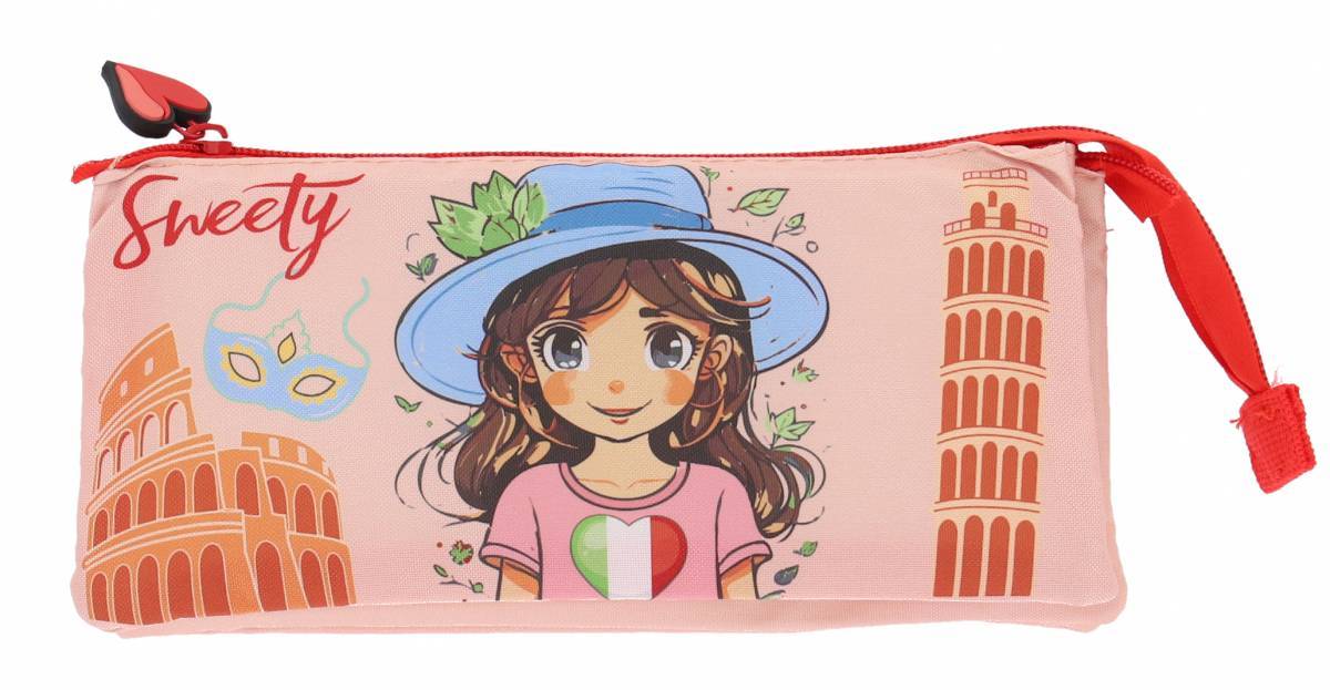 Penar SWEETY Neechipat 1fermoar 3compartimente ITALY