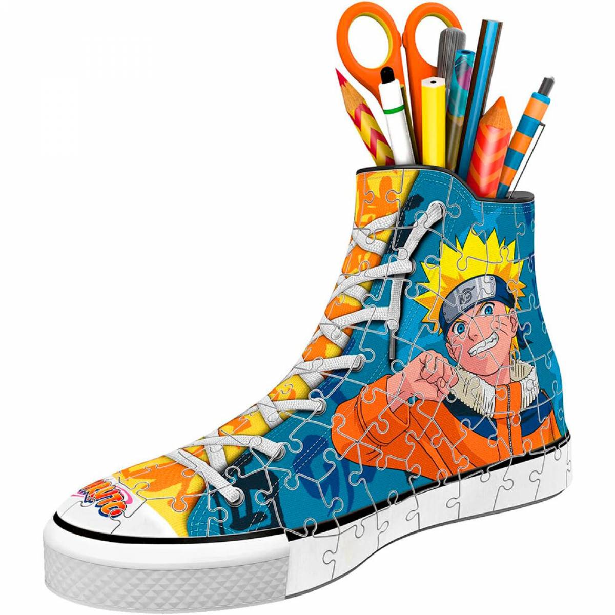 Puzzle 3D Sneaker Naruto Shippuden 112 piese