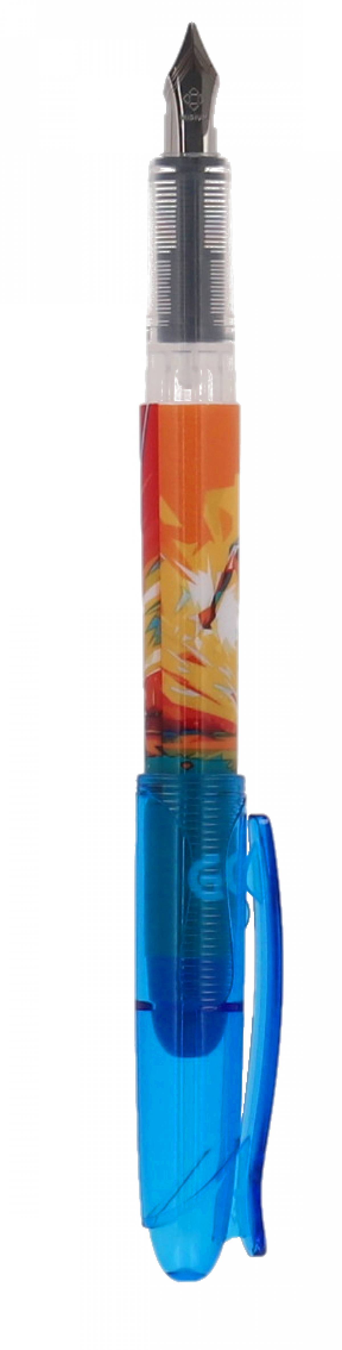 Stilou Basic SF penita iridium 1 rezerva cerneala ALBASTRU Fotbal
