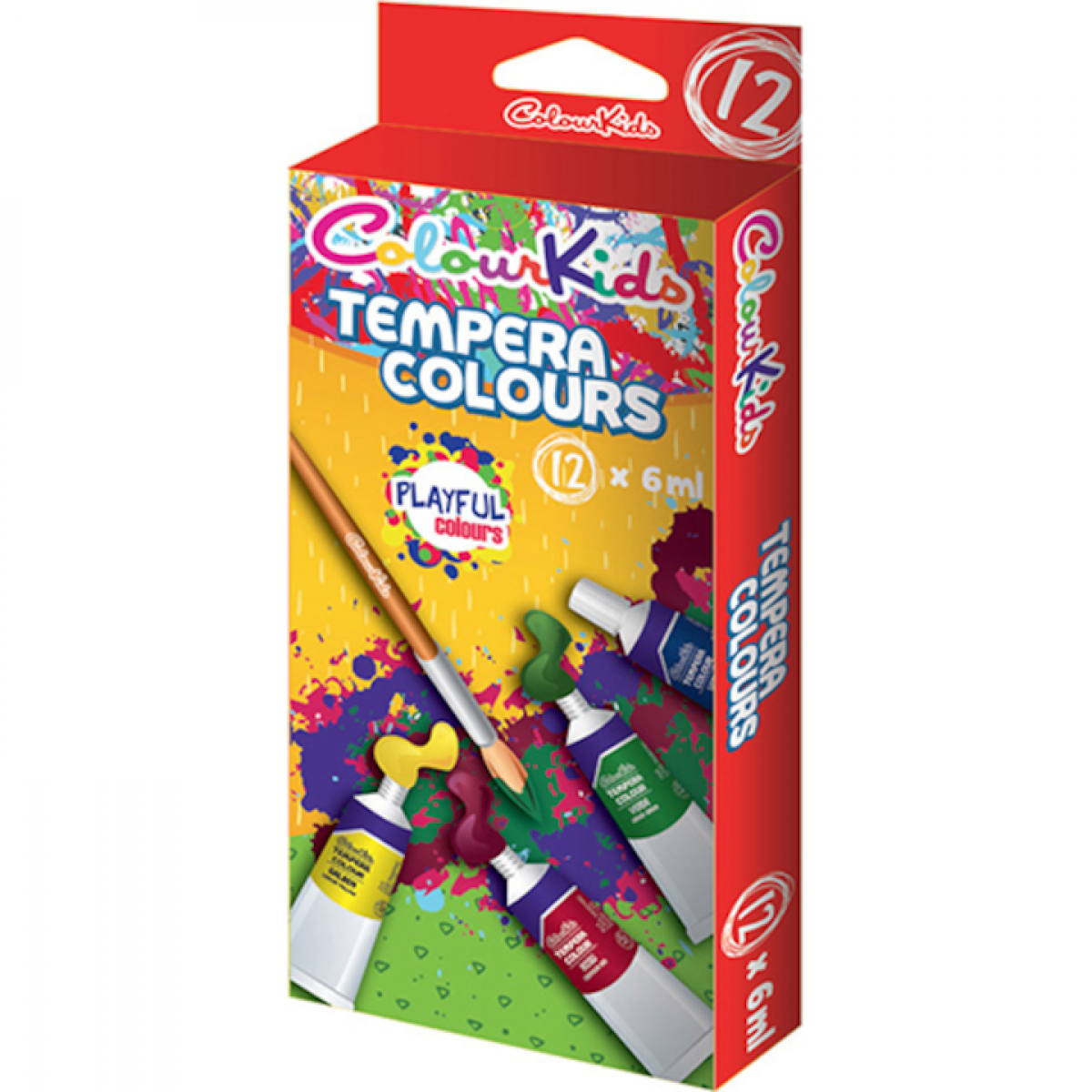Tempera 12 culori 06ml Colour KIDS