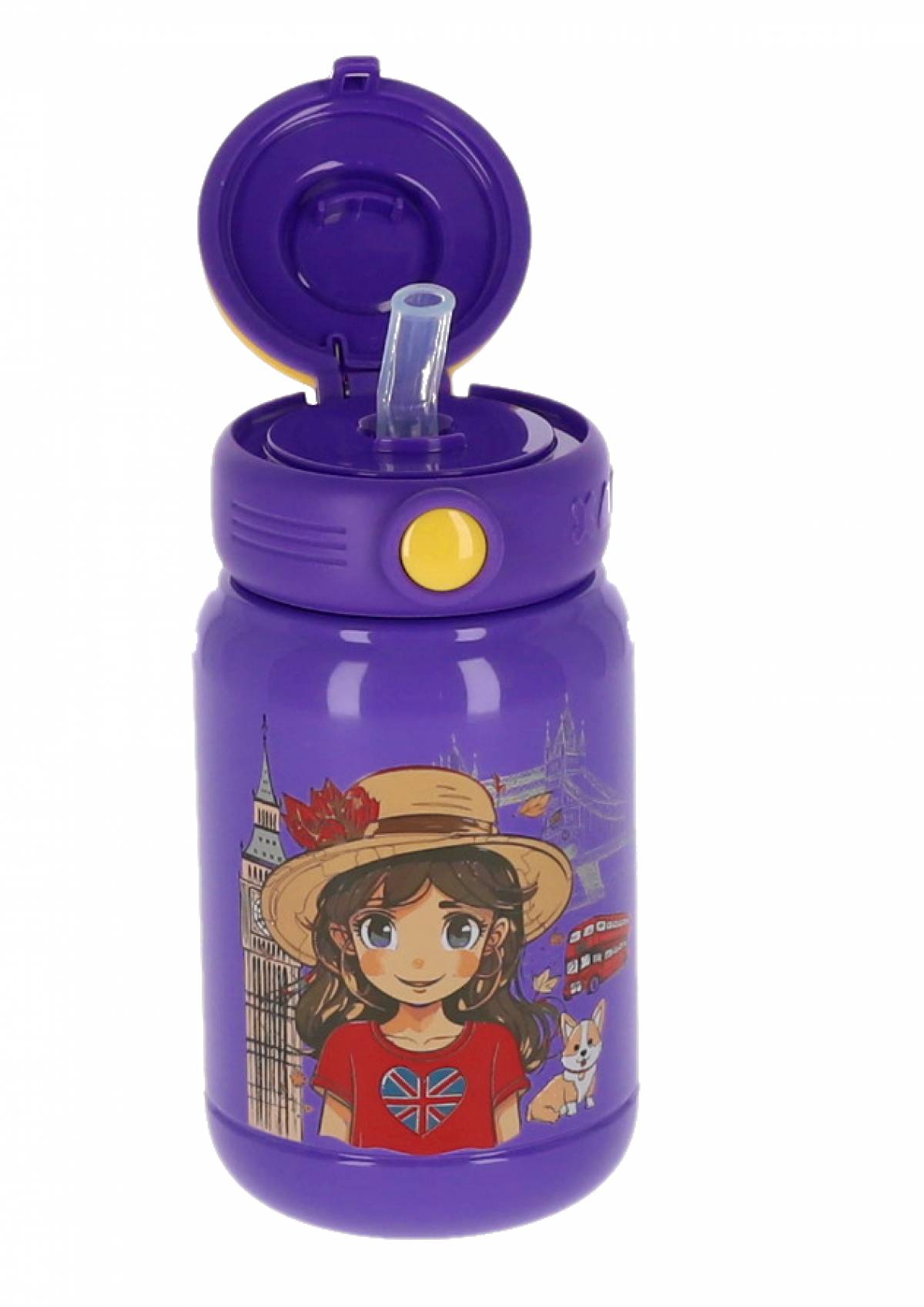 Termos Lichide 450ml Sweety EN Albastru 16x7.5x7.5cm 250g