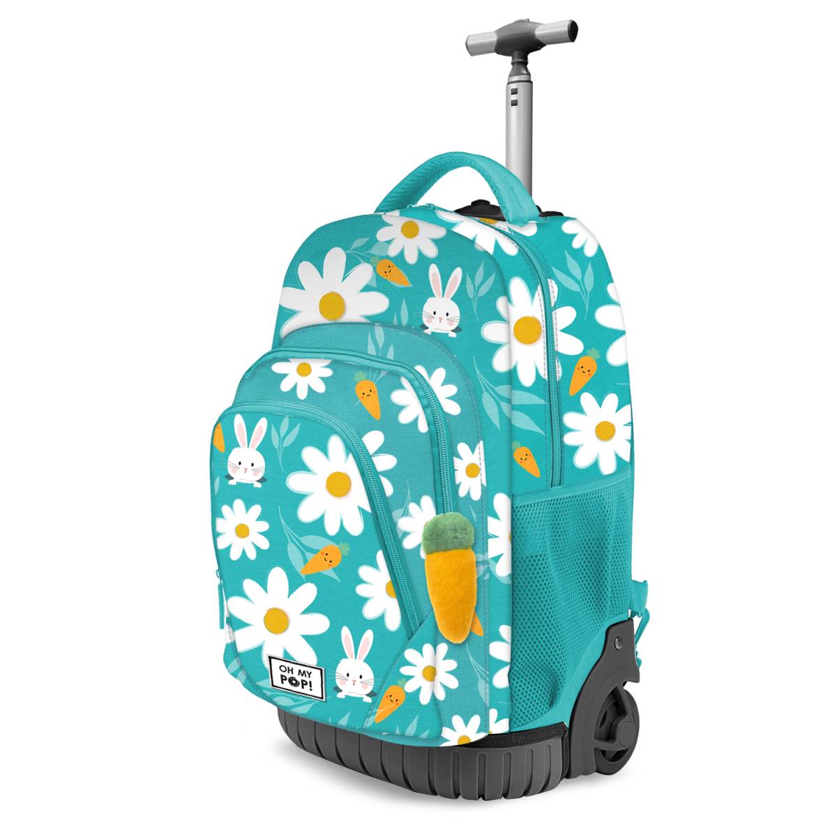Ghiozdan Troller Oh My Pop! FAN GTS Blooming 47x32x25cm