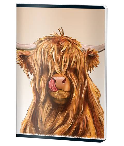 Caiet Dictando, A4, Pigna CLASIC, 60file, 70gr, UNI MUUU HIGHLAND