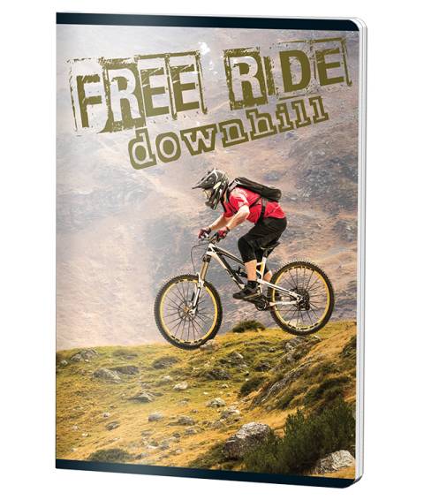 Caiet Dictando, A4, Pigna CLASIC, 60file, 70gr, BAIETI FREE RIDE