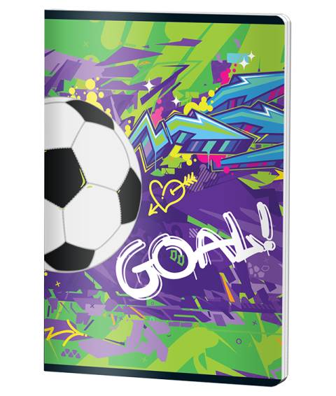 Caiet Matematica, A4, Pigna CLASIC, 60file, 70gr, BAIETI GOAL