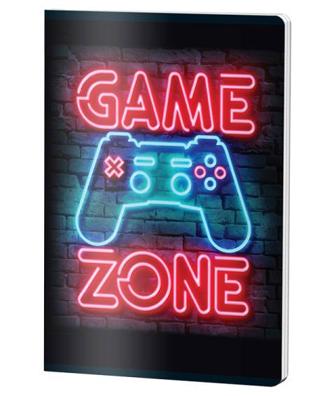 Caiet Matematica, A4, Pigna CLASIC, 60file, 70gr, BAIETI GAME ZONE