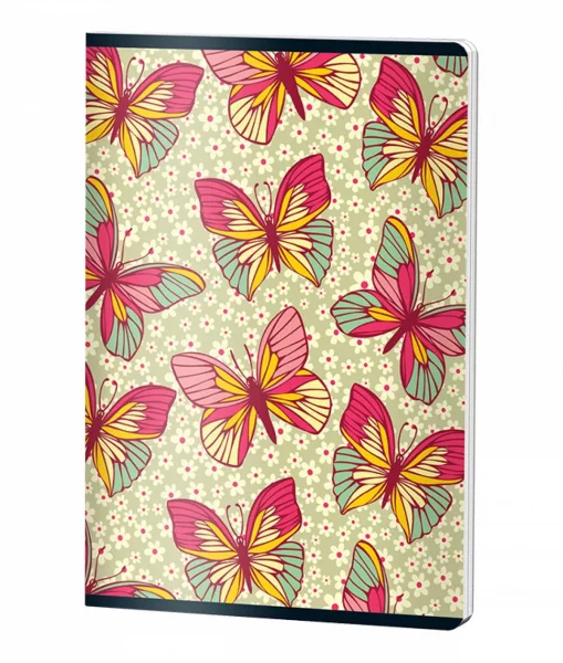 Caiet Capsat Matematica, A4, Pigna CLASIC, 60file, 70 gr, FETE FLUTURI IJ