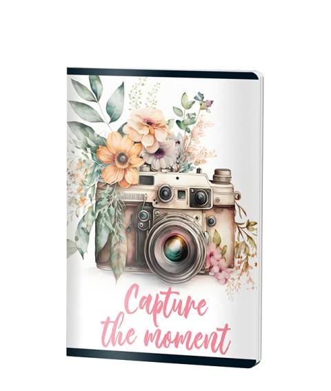 Caiet Dictando, A5, Pigna CLASIC, 48file, 70 gr, FETE CAPTURE THE MOMENT
