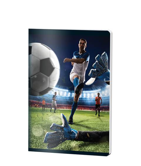 Caiet Dictando, A5, Pigna CLASIC, 48file, 70 gr, BAIETI FOTBAL