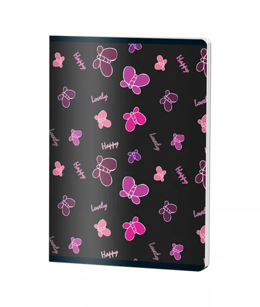 Caiet Capsat Dictando, A5, Pigna CLASIC, 48file, 70 gr, FETE FLUTURI CM