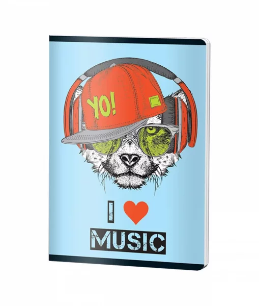 Caiet Capsat Dictando, A5, Pigna CLASIC, 48file, 70 gr, UNI DOG CQ