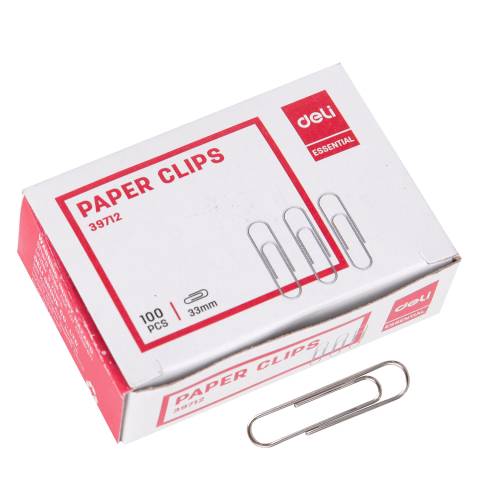 AGRAFE METAL 33MM 100 BUC/CUT DELI