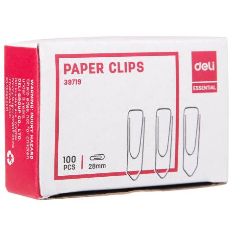AGRAFE METAL 28MM 100 BUC/CUT DELI