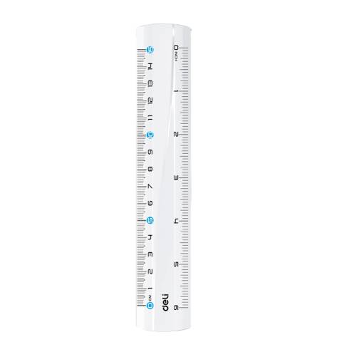 RIGLA 15CM TRANSPARENTA DELI