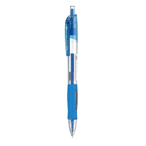 PIX CU GEL SI MECANISM 0.5MM ALBASTRU LINEUM DELI