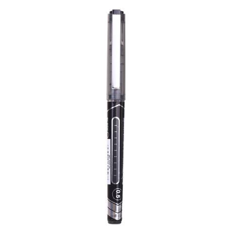 ROLLER FREE INK 0.5MM NEGRU DELI