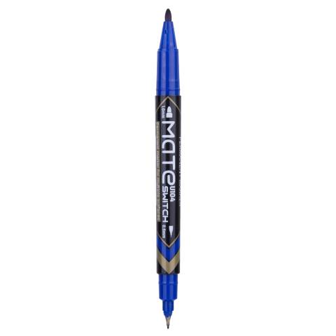 MARKER CD 2 CAPETE 0.5/1MM ALBASTRU DELI