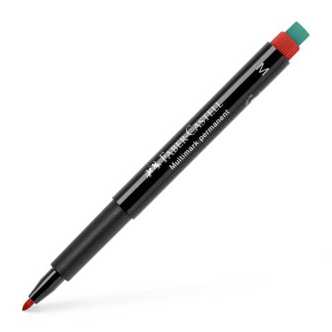 MARKER PERMANENT ROSU M MULTIMARK FABER-CASTELL