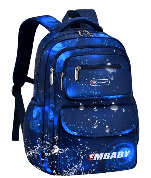 Ghiozdan Scolar SF 3F 42x28x16cm 0,55kg ALBASTRU
