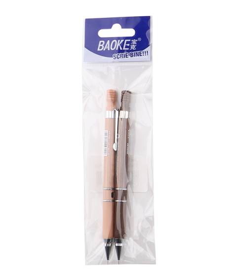 Creion Mecanic BAOKE WOOD 2buc in set 0 5mm
