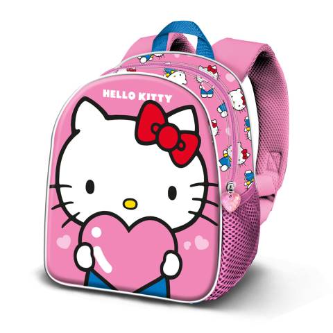 Ghiozdan 3D Elite HELLO KITTY Heart  12x31xH38cm