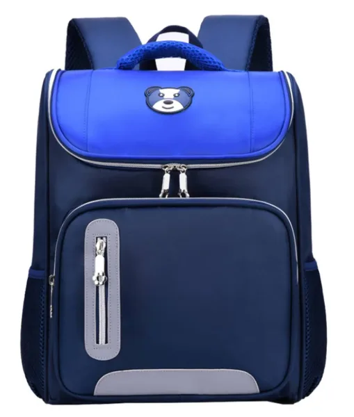 Ghiozdan Prescolari, Schoolfriendly, 2 Fermoare, Bleumarin