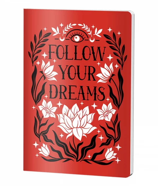 Caiet Capsat Matematica, A4, Pigna , coperta plastic, 60file, 70 gr, FYD ROSU RJ