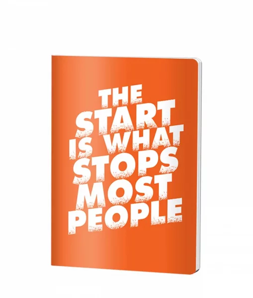 Caiet Capsat Matematica, A5, Pigna , coperta plastic, 48file, 70 gr, START ORANGE PG