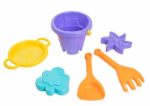 Galetusa set nisip turn 6 piese