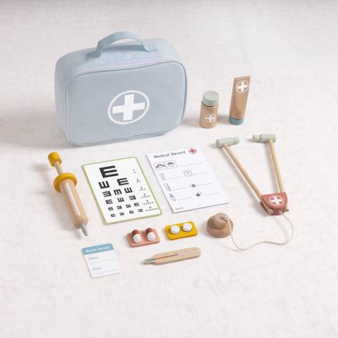 Set Doctor din lemn pentru copii