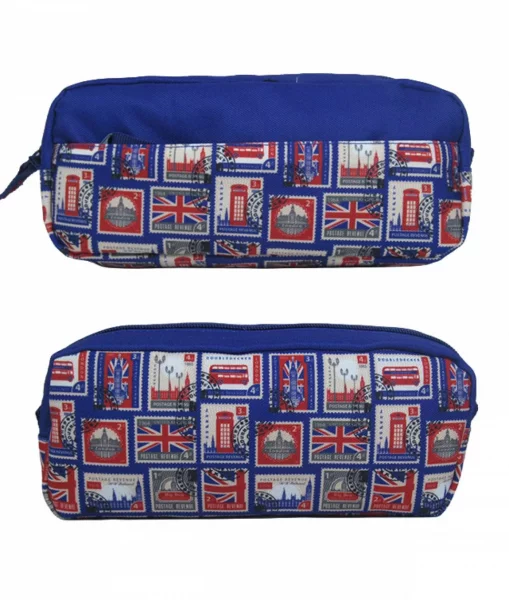 Penar SF Etui Dreptunghiular 2Fermoare ALBASTRU England