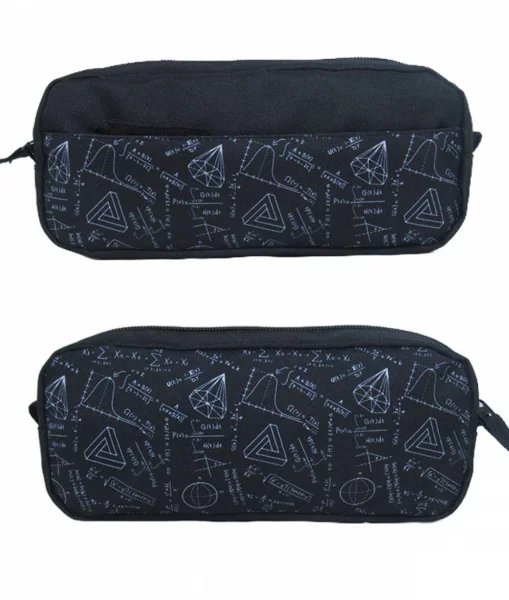 Penar SF Etui Dreptunghiular 2Fermoare NEGRU Mate