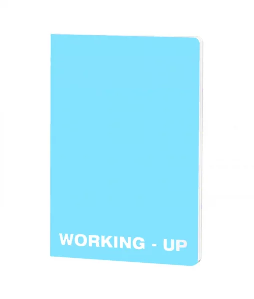 Caiet Matematica, A5, WorkingUp, coperta plastic, 48file, hartie 60gr, ALBASTRU PASTEL