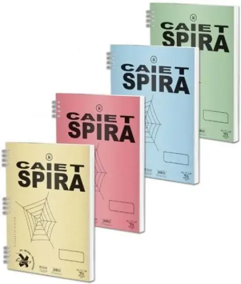 Caiet Spira Matematica, A5, Pigna Basic, 80file, 60gr