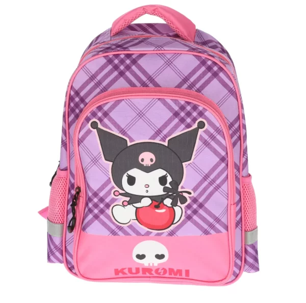 Ghiozdan Pregatitoare KUROMI 2F 38HX27X12cm Roz
