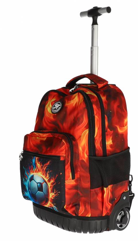 Ghiozdan TROLLER SF T-STRONG 4F 48x32x21cm 1.8kg ALBASTRU Football